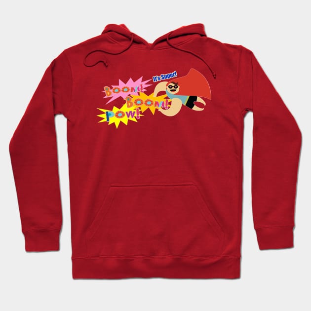 supper boom Hoodie by ABOHILI